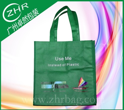 烫画无纺布手提广告袋