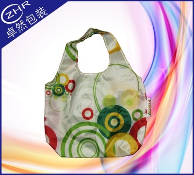 手提涤纶折叠袋