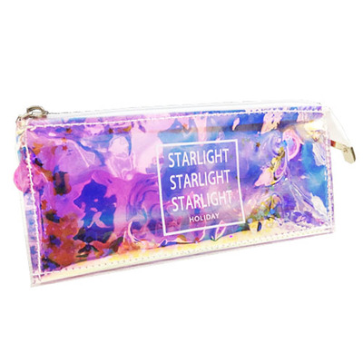 金聪料透明pvc文具笔袋 （Jin Cong Material Transparent PVC Stationery Pencil Case）