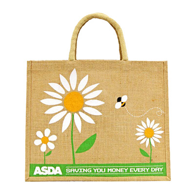 麻布手提购物袋 (Burlap shopping bags)