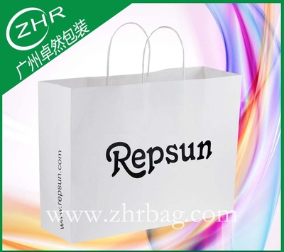 白色铜版纸袋