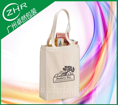 单肩手提帆布袋