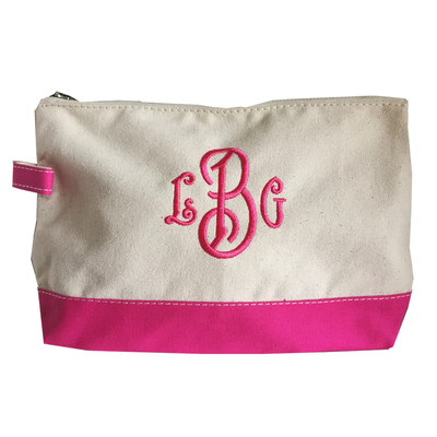 刺绣帆布化妆包（Makeup Bag）