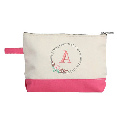 刺绣帆布零钱包（Change Purse）