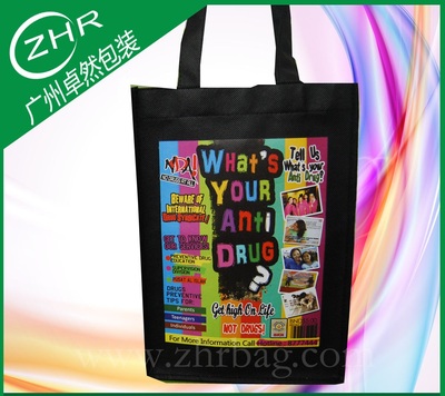 烫画无纺布袋（黑色）